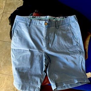 Tommy Bahama’s sky blue men’s cargo shorts